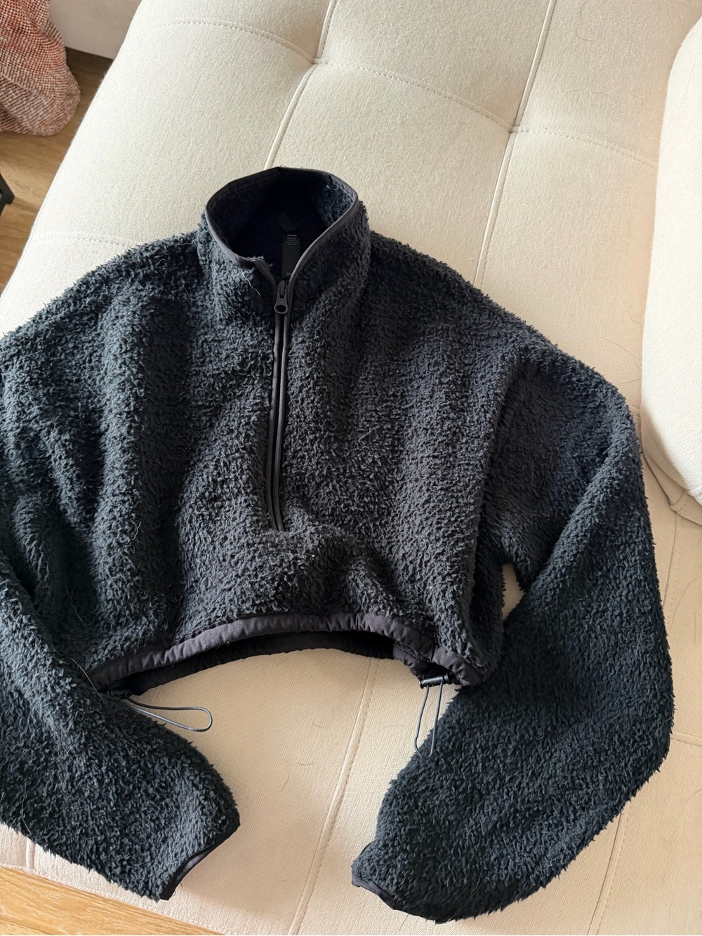SKIMS FLEECE SHERPA JACKET - Picture 3 of 4